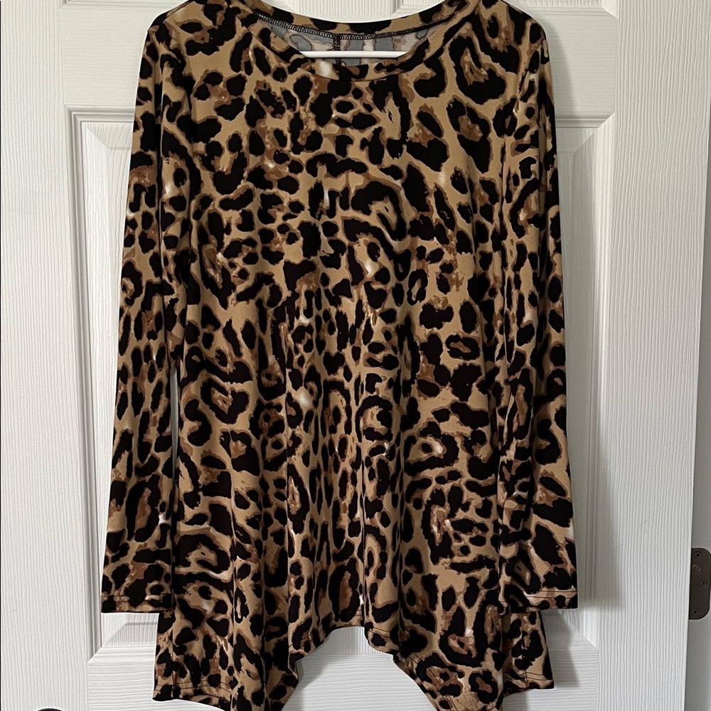 Animal Print Tunic